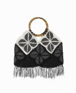 bolsa de piel negra