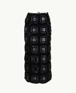 falda negra de piel cotacachi
