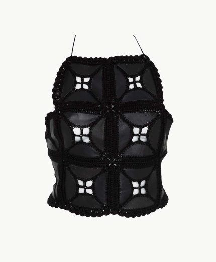 halter top negro cotacachi