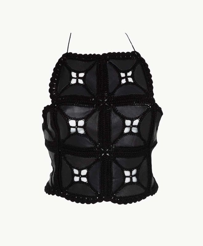 halter top negro cotacachi